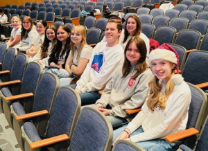 Youth City Council participated in the Community Christmas at the Ben Lomand High School on Saturday, December 14.